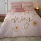 спално,бельо,и,комплекти,catherine,lansfield,christmas,sparkle,reversible,duvet,cover,set,pink