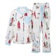 дамски,пижами,chelsea,peers,chelsp,button,up,pj,ld64,dogs,white