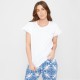 пижама,дамски,пижами,be,you,sleeve,pyjama,top,white