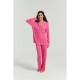 пижама,дамски,пижами,be,you,long,sleeve,modal,pyjamas,pink