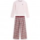 комплект,tommy,hilfiger,tommy,ls,pj,set,jn64,pink,plaid,0td