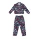 пижама,детски,пижами,miso,girls,celestial,satin,pyjama,set,black,multi