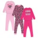 пижама,детски,пижами,miso,girls,3,pack,leopard,pyjama,set,pink