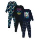 пижама,разпродажба,firetrap,детски,пижами,firetrap,boys,3,pack,gaming,pyjama,set,black,multi