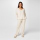 пижама,дамски,пижами,biba,biba,ribbed,pj,set,stone