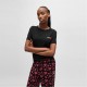 тениска,дамски,пижами,hugo,nikka,pyjama,t,shirt,black