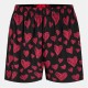 къси,панталони,дамски,пижами,hugo,nikka,heart,shorts,open,red