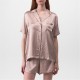 комплект,дамски,пижами,boss,boss,monogram,short,set,10265674,01,light,beige