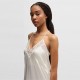 дамска,рокля,дамски,пижами,boss,women,s,infinite,nightie,l,0,dress,open,white