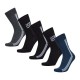 чорапи,dkny,mens,5,pack,socks,gem,black,grey,navy