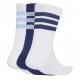 чорапи,мъжки,чорапи,дамски,чорапи,бягане,adidas,3,pack,crew,socks,adults,blue,white,3s