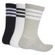 чорапи,мъжки,чорапи,дамски,чорапи,adidas,3,pack,crew,socks,adults,grey,white,blck