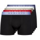 боксерки,мъжко,лятно,бельо,henleys,5,pack,boxers,black