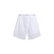 дамски,пижами,calvin,klein,logo,wb,poplin,short,white