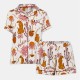 комплект,дамски,пижами,chelsea,peers,chelsp,jrsy,ss,set,ld53,white,paradise
