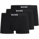 боксерки,мъжко,бельо,boss,boss,one,trunk,3pk,black,001