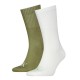 чорапи,мъжки,чорапи,calvin,klein,2,pack,of,contrast,tube,socks,lime,green
