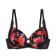 dorina,demi,bra,floral,red