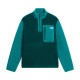 поларена,блуза,мъжки,полари,the,north,face,men,s,yumiori,outdoor,1,4,zip,fleece,top,pacific,teal