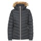 дамски,анорак,дамски,жилетки,туризъм,trespass,women,s,trespass,padded,insulated,parka,black