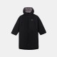 gul,unisex,kids,gelert,waterproof,fleece,lined,long,sleeve,oversized,fit,insulated,robe,black