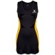 дамска,рокля,дамски,поли,и,рокли,нетбол,gilbert,eclipse,netball,dress,womens,black,gold
