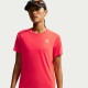 дамска,тениска,дамски,облекла,за,бягане,лека,атлетика,nike,women,s,short,sleeve,running,t,shirt,crimson,white