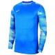 футбол,nike,kids,park,iv,dri,fit,long,sleeve,goalkeeper,top,blue