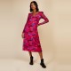 рокля,дамски,поли,и,рокли,little,mistress,mistress,mesh,midaxi,dress,pink