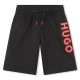 юношески,къси,панталони,детски,облекла,hugo,logo,shorts,juniors,black,09b