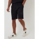 поларени,къси,панталони,мъжки,къси,панталони,threadbare,men,s,fleece,jogger,shorts,black