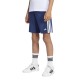 юношески,къси,панталони,детски,къси,панталони,adidas,essentials,3,stripe,jersey,short,juniors,navy