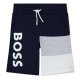 юношески,къси,панталони,детски,облекла,boss,boss,large,logo,shorts,juniors,navy,849