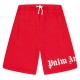 юношески,къси,панталони,детски,облекла,palm,angels,overlogo,shorts,juniors,red,white