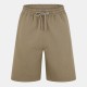 поларени,къси,панталони,мъжки,къси,панталони,off,white,men,s,fleece,relaxed,fit,jogger,shorts,beige,black