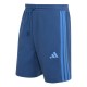 мъжки,поларени,къси,панталони,мъжки,къси,панталони,adidas,essentials,3,stripe,fleece,shorts,mens,petrol,blue