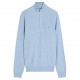 polo,ralph,lauren,prl,ls,half,zip,knit,sweater,blue