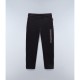 анцуг,napapijri,kids,closed,ankle,fleece,joggers,black,041