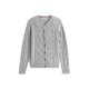 дамска,жилетка,дамски,плетени,дрехи,tommy,hilfiger,women,s,cable,cardigan,mid,grey,heath