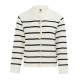 жилетка,дамски,плетени,дрехи,дамски,облекла,размер,be,you,you,women,stripe,cardigan,cream