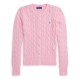 жилетка,дамски,плетени,дрехи,polo,ralph,lauren,stretch,cotton,crewneck,cardigan,carmel,pink