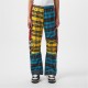 панталони,мъжки,панталони,тип,чино,off,white,multi,coloured,panel,trousers,multicolor
