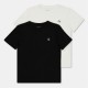 детски,3/4,панталони,calvin,klein,jeans,kids',2,pack,monogram,top,white,black,0k9