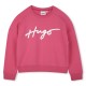 детски,облекла,hugo,big,logo,crewneck,juniors,pink,48t