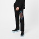 панталони,мъжки,панталони,тип,чино,off,white,graffiti,slim,fit,trousers,black,fluo
