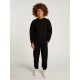 детски,3/4,панталони,calvin,klein,jeans,kids',embroidered,logo,terry,clothing,set,ck,black,beh