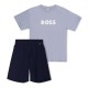 тениска,детски,3/4,панталони,boss,kids,t,shirt,set,navy