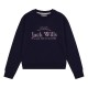 детска,блуза,детски,облекла,jack,wills,kids,girls,script,crew,neck,sweatshirt,navy