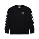 блуза,l,ab,off,white,kids,small,logo,long,sleeve,crew,sweater,black