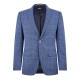 яке,boss,men,s,h,huge,mm,c,tailored,fit,suit,jacket,blue,check